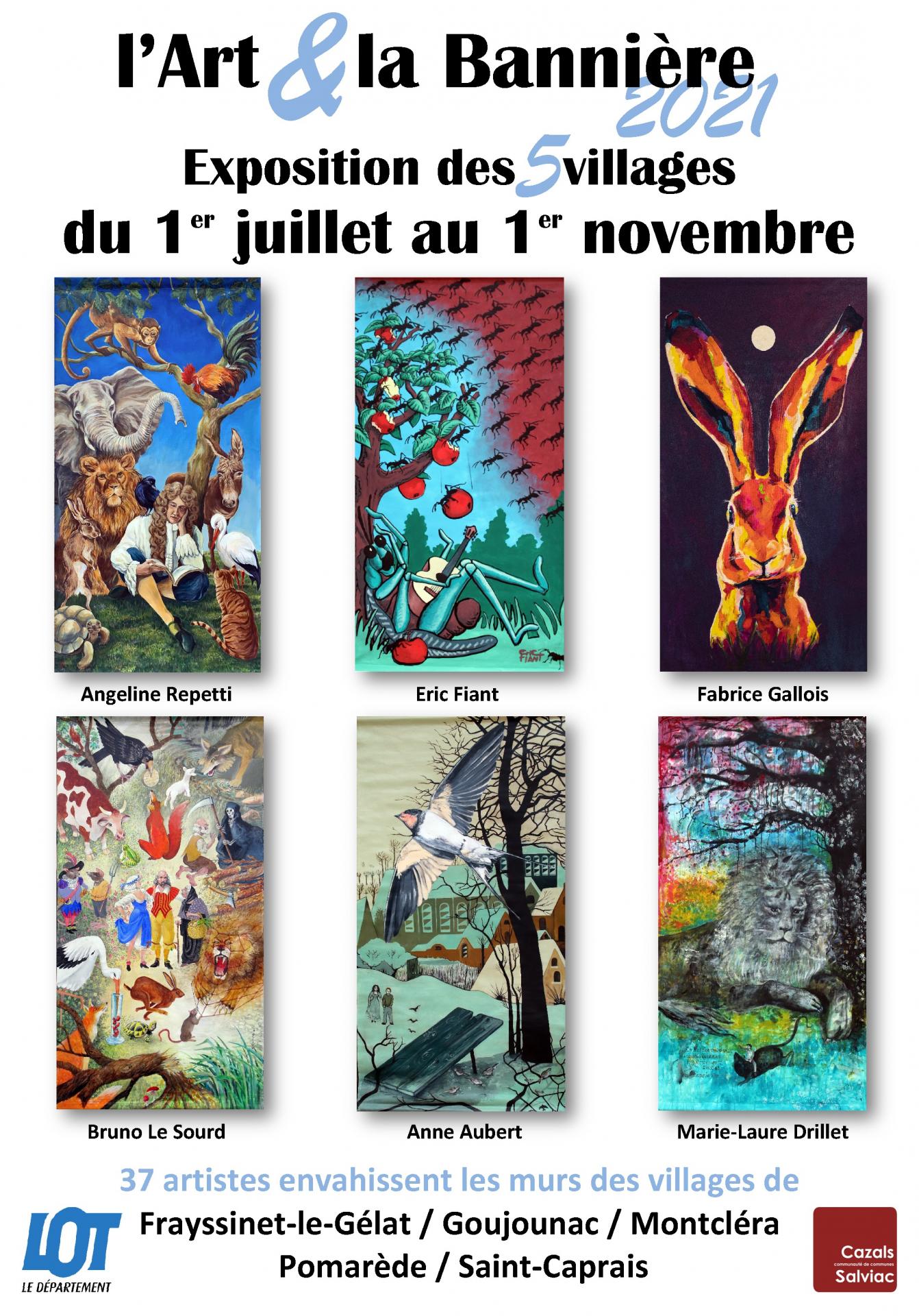 l'art & la bannières 2021